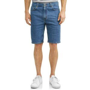 George Men's and Big Men's 100% Cotton 5 Pocket Jean Shorts. Size 34,Relaxed Fit